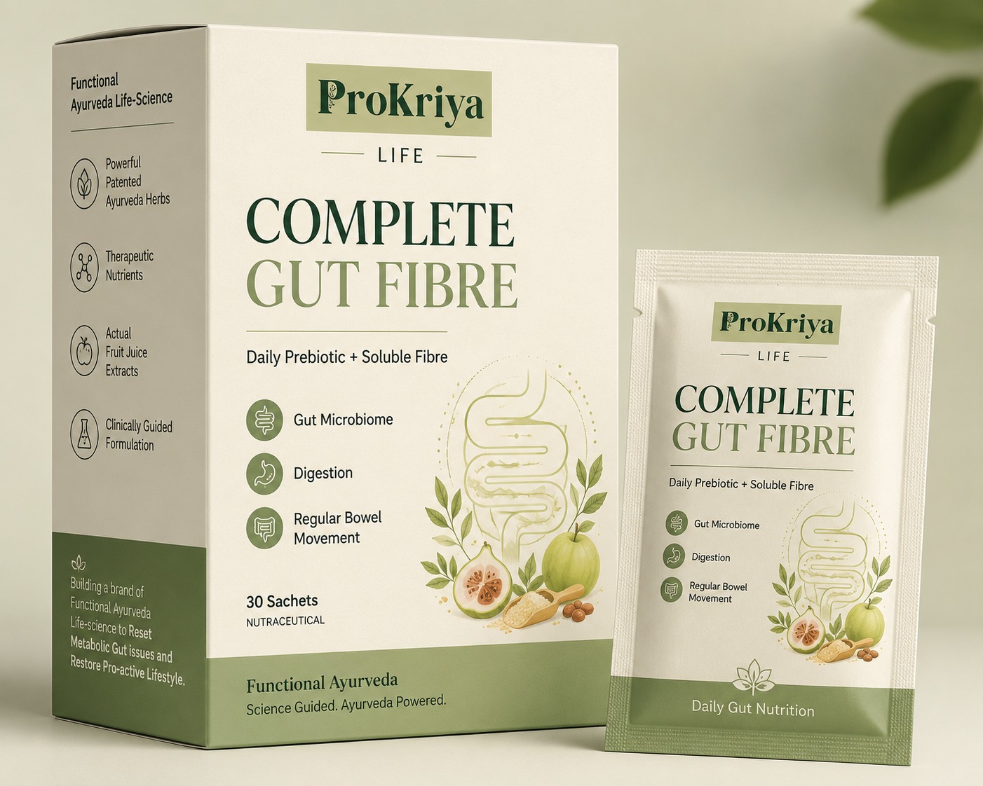 Complete Gut Fibre product packaging